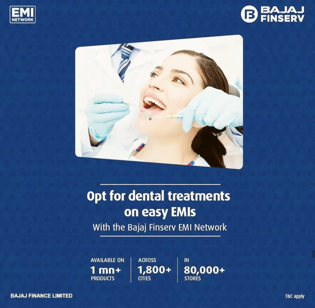 Dr.Gowds Dental Hospital - Bajaj Finserv EMI Options Available